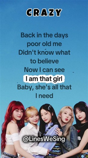 CRAZY – LE SSERAFIM (Lyrics) English version