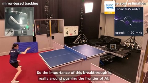 Meet ACE: The AI robot can beat human table tennis pros