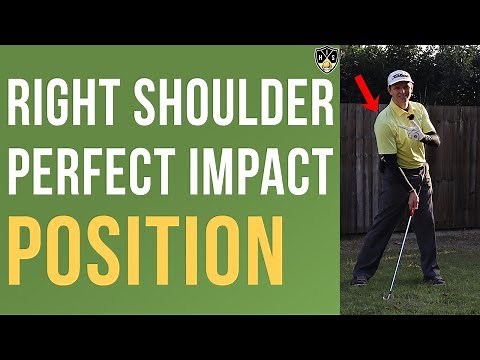Right Shoulder Golf Impact Position ➜ Get Perfect Impact