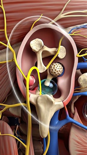 Inside the Human Ear 👂 | How Hearing Actually Works | 3D Anatomy Explanation