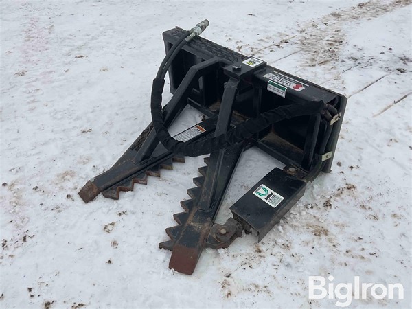 Shaver Tree/Post Puller Skid Steer Attachment | Agriculture