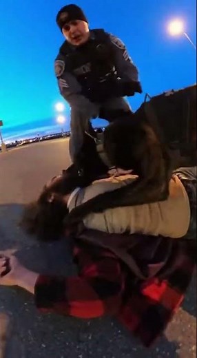 🐕📹 Epic GoPro POV from K9 Storm – Lightning-Fast Takedown on Portland Twilight Street! 💥