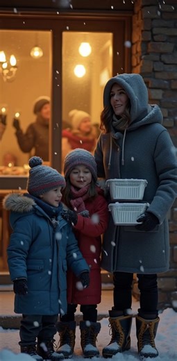 I drove six long hours through freezing rain, my two kids bundled up in the back seat, excited to surprise my family for Thanksgiving. We sang songs, stopped for hot chocolate, and talked about Grandma’s pumpkin pie. I had imagined the hugs, the laughter, the smell of roasted turkey. Instead, when I finally pulled into my parents’ driveway, the house glowed warmly through the windows — laughter, music, the clinking of glasses. I carried two homemade pies, still warm, up to the porch and knocked.