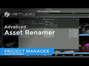 Advanced Asset Renamer - mass rename 3d Files