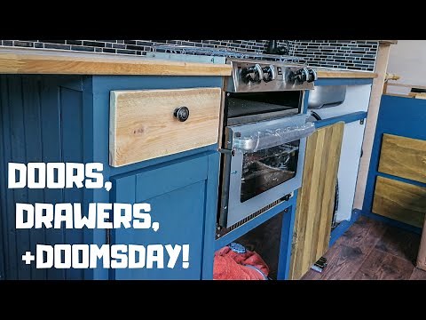 Makeshift camper kitchen... on a serious budget!!