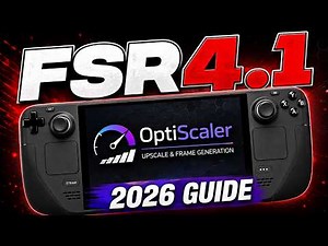 Install FSR 4.1 on Steam Deck with OptiScaler (Manual Guide) 2026