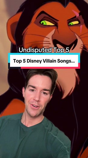 Top 5 Disney Villain Songs You Need to Hear