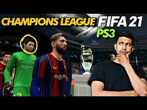 ✅This is what the CHAMPIONS LEAGUE LOOKS like in FIFA 21 on PS3 | 60 fps⛔