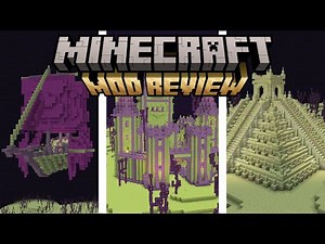 Medieval END Buildings! - Minecraft Mod Showcase