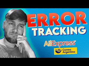 ❌ERROR de TRACKING internacional con Aliexpress 👉🏻Correo Argentino