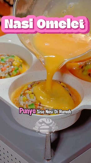 19K views · 8.6K reactions | Nasi omelet #idemasakanrumahan #reseprumahan #masakanrumahan #resep #resepmakanannusantara #masakanindonesia #resepmudah #resepmakanan #masakansederhana #makanansehat #resepmasak #masakmudah #resepmakanansimple #makanandiet | Alvannah Chef | Facebook