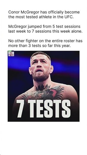 CONOR MCGREGOR’S 7 TESTS IN 7 DAYS! 😱