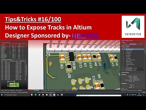 Altium Designer Tips #16: How to Expose Tracks and Remove Solder Mask