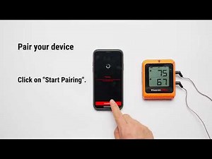 ThermoPro TP920 Wireless Meat Thermometer Setup video for Smoker Grill