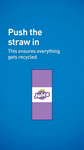 22K views · 73 reactions | Straws and drink boxes go hand in hand. Remember to push the straw in when you return your drink box for the 10¢ deposit refund. | Return-It | Facebook