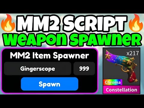 [🌊SUMMER UPDATE] MM2 WEAPON SPAWNER SCRIPT ⚡ CHROMA CONSTELLATION YACHT MAP + SYNTHWAVE EVO | DELTA