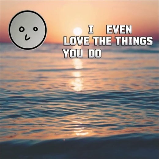 I love everything about you lyrics ❤️