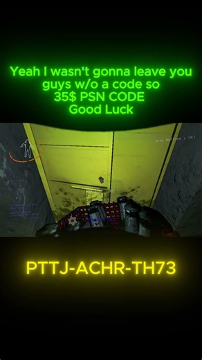 35$ PSN CODE GET IT FAST GOOD LUCK #shorts #shortvideo #giveaway #giftcard #funny #playstation