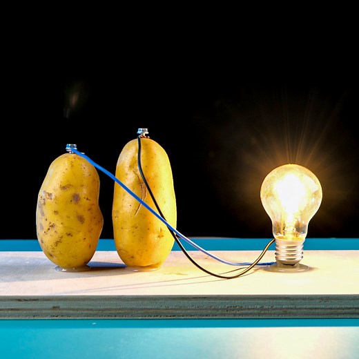 229K views · 1.5K reactions | How to make a potato light bulb? 凜 | Simple ideas | Facebook