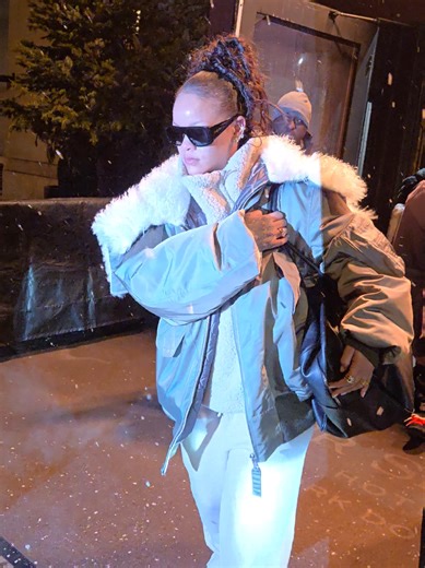 Rihanna and A$AP Rocky Depart NYC After NYFW