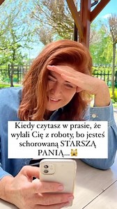 1.3M views · 16K reactions | Kiedy czytasz w pasie, że wylali Cię z roboty, bo jesteś schorowaną starszą panią…  I co? Starsza pani chyba daje radę?  . . #nasznowydom @polsatofficial @nasznowydom #dbamozdrowie #aktywność #dbamoformę #pozdrawiam  | Katarzyna Dowbor FanPage | Facebook