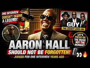 Don’t Cancel Aaron Hall Over One Interview! The Legend Deserves Respect 🎤🔥