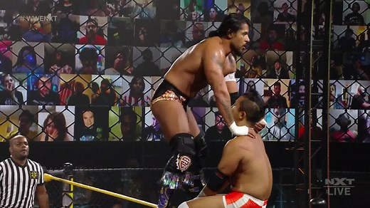 Kushida upsets Santos Escobar and becomes new WWE NXT Cruiserweight Champion. | WWE