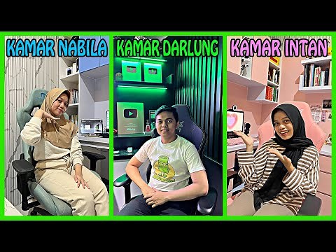SPECIAL! ROOM TOUR 3 KAMAR TEAM DARLUNG GAMING