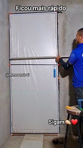 Como instalar porta na sua casa usando espuma expansiva #diy #facavocemesmo | MM Constroi