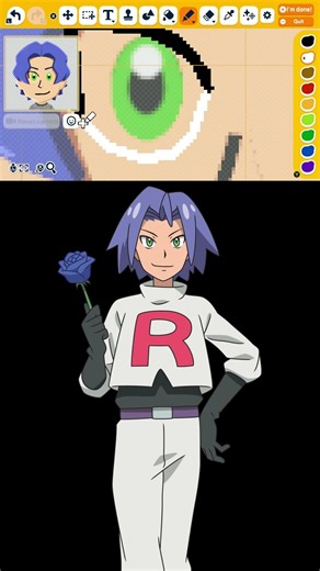 How to make James from Pokemon #james #pokemon