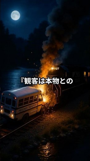 The truth behind the train vs. bus collision scene in "The Fugitive" - ​​No CG! Shot in one take ...