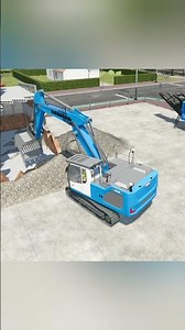 Clearing debris with the Liebherr 926 #fs25 #farmingsimulator25 #ls25 #constructionsimulator