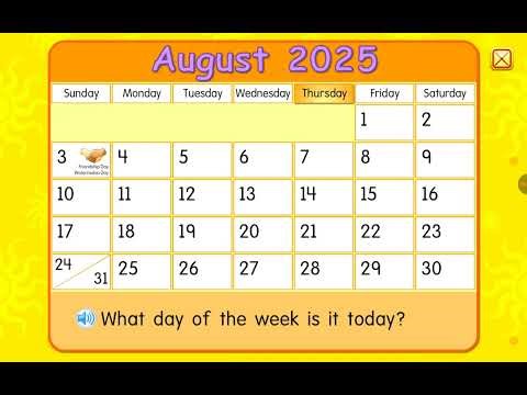 Starfall Calendar For August 14 2025
