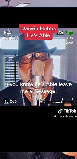 Singing he’s Able by Darwin Hobbs #DarwinHobbs