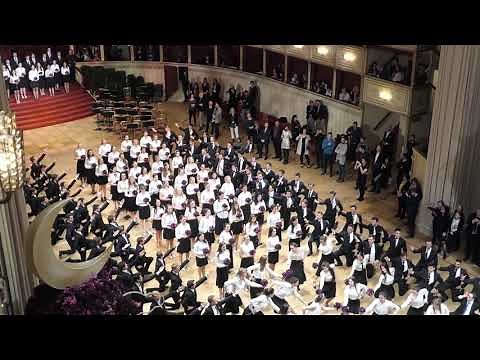 Wiener Opernball 2020, Generalprobe, Balleröffnung