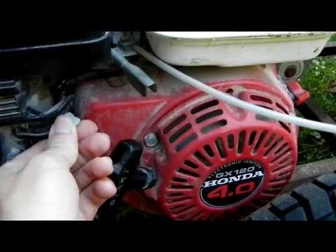 Honda gx120 4hp start