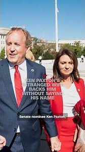 Ken Paxton’s estranged wife backs him without saying his name
