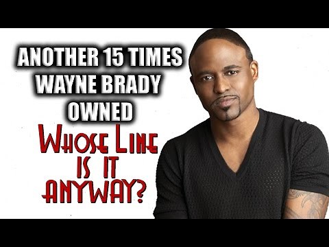 Another 15 Times Wayne Brady Owned "Whose Line Is It, Anyway?"