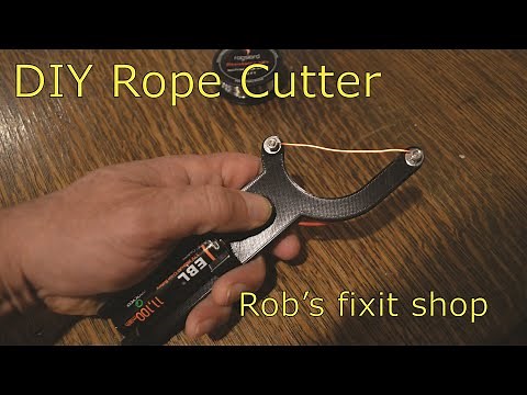 DIY Rope Cutter using Nichrome wire