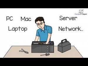 Computer Repair Whiteboard Animated Promo Video 2