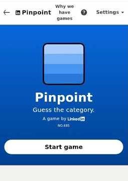 LinkedIn Pinpoint Answer Today #685 #pinpoint