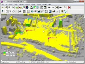 Line of Sight Analysis - Quick Terrain Modeler