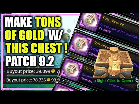 9.2: Make TONS of GOLD w/ your Cypher of the First Ones! WoW Shadowlands Gold Making | Olea Cache