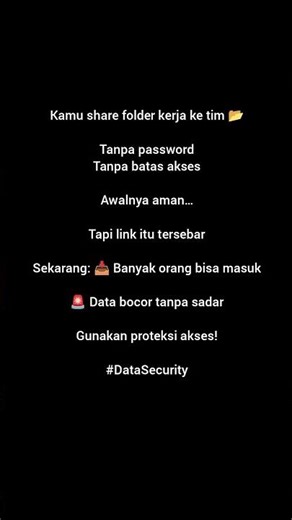 Shared Folder Terbuka