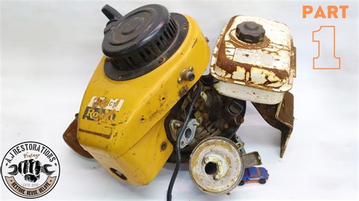 Junked Robin EC10 Two-Stroke Engine Restoration | Part 1