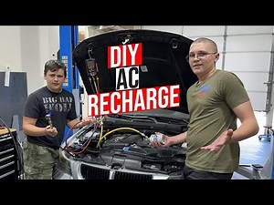 DIY BMW Air Conditioning Repair | Recharge At Home