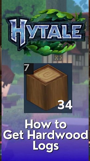 How to Get Hardwood Logs in Hytale