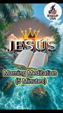 Morning Meditation (5 Minutes) #jesus #love #prayer #faith