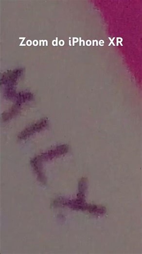 Zoom do iPhone XR