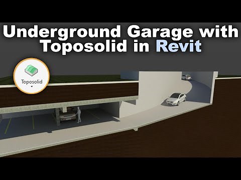 Underground Parking Garage in Revit Tutorial